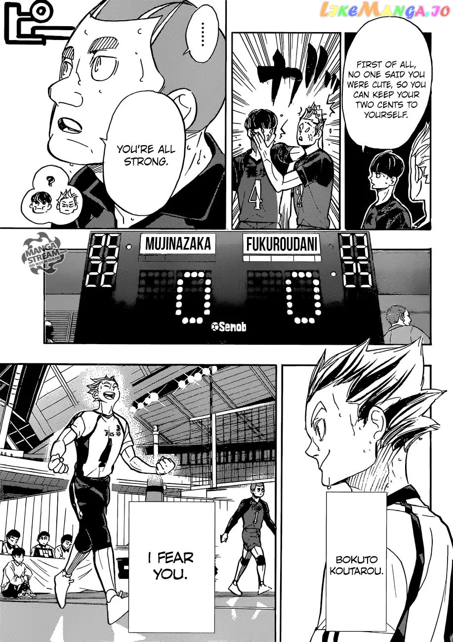Haikyuu!!, Chapter 334 image 16